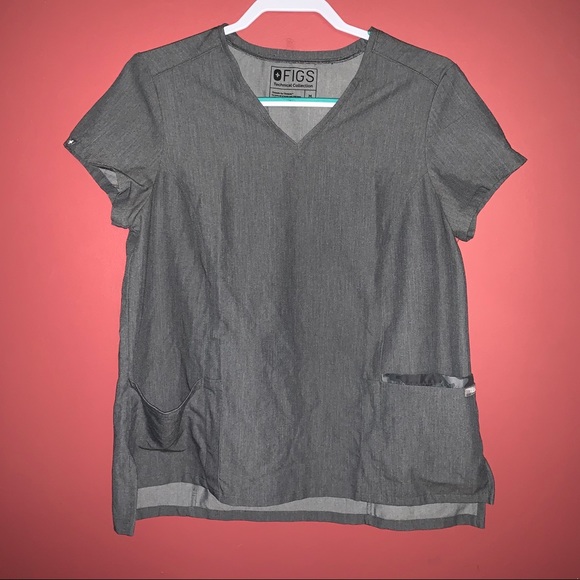 Figs Gray Top - Picture 2 of 5